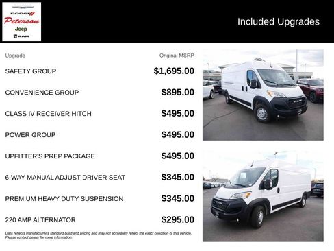 New 2026 RAM ProMaster 3500 w/ Safety Group image 13