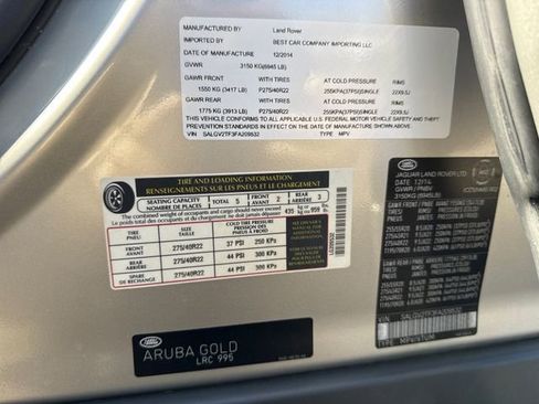 Used 2015 Land Rover Range Rover Autobiography image 25