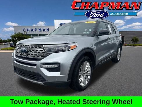 Certified 2020 Ford Explorer Limited w/ Class III Trailer Tow Package AWD/4WD image 1