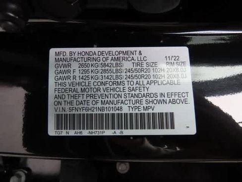 Certified 2022 Honda Pilot Special Edition image 28