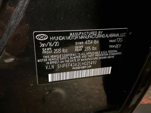 Used 2020 Hyundai Sonata SEL w/ Convenience Package image 32