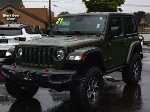 Used 2021 Jeep Wrangler Rubicon w/ Uconnect 4C Nav & Sound Group image 4