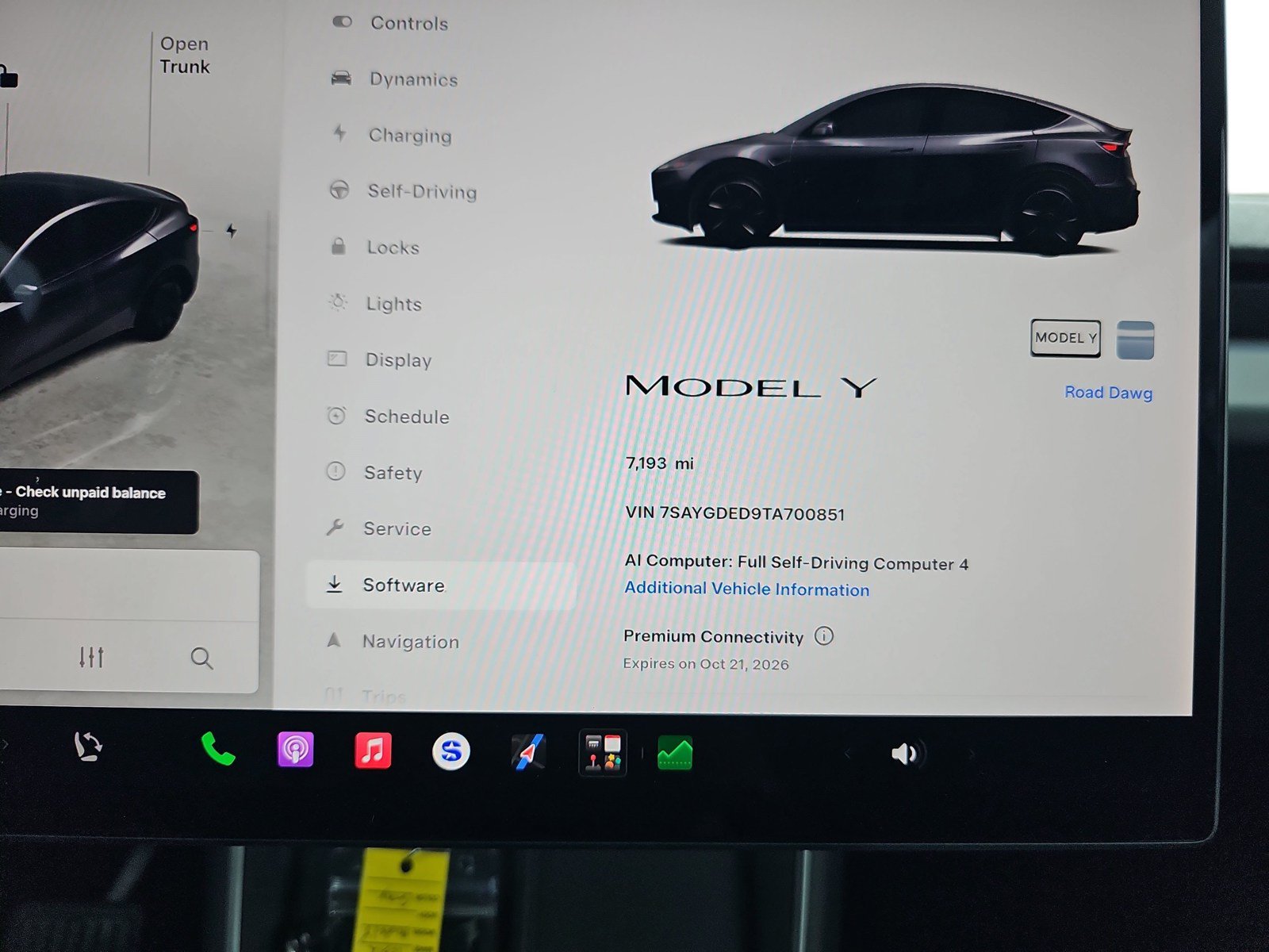 Used 2026 Tesla Model Y 2WD image 16