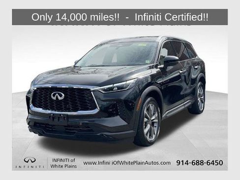 Certified 2025 INFINITI QX60 Luxe w/ Vision Package AWD/4WD image 1