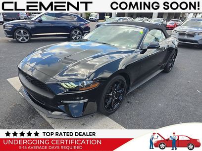 Used 2019 Ford Mustang Convertible w/ Ford Safe & Smart Package