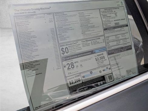 New 2026 BMW X1 xDrive28i AWD/4WD image 19