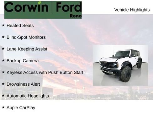 Certified 2023 Ford Bronco Raptor image 7