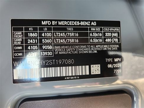 New 2025 Mercedes-Benz Sprinter 2500 image 25