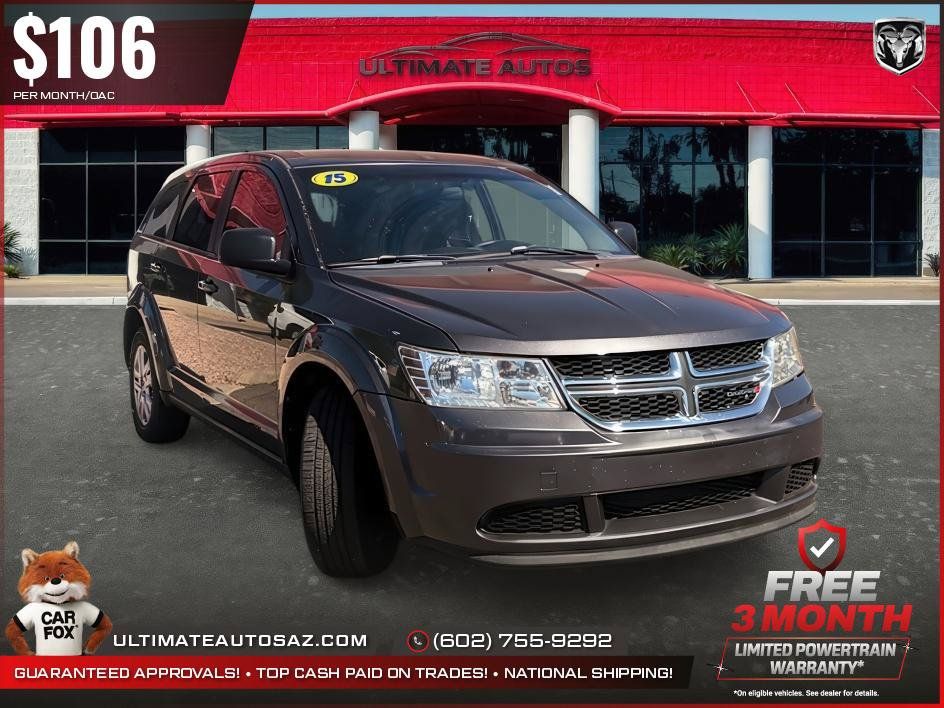 Used 2015 Dodge Journey American Value Package w/ Flexible Seating Group FWD image 2