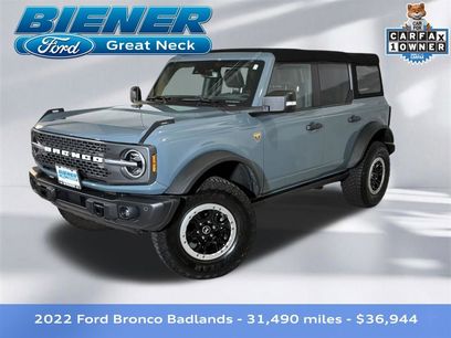 Certified 2022 Ford Bronco Badlands w/ Sasquatch Package