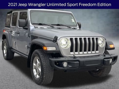 Used 2021 Jeep Wrangler Unlimited Sport image 1