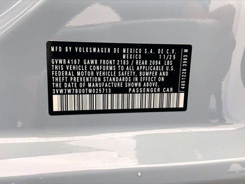 New 2026 Volkswagen Jetta SE image 14