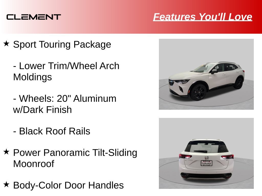 Used 2023 Buick Envision Essence w/ Sport Touring Package AWD/4WD image 18