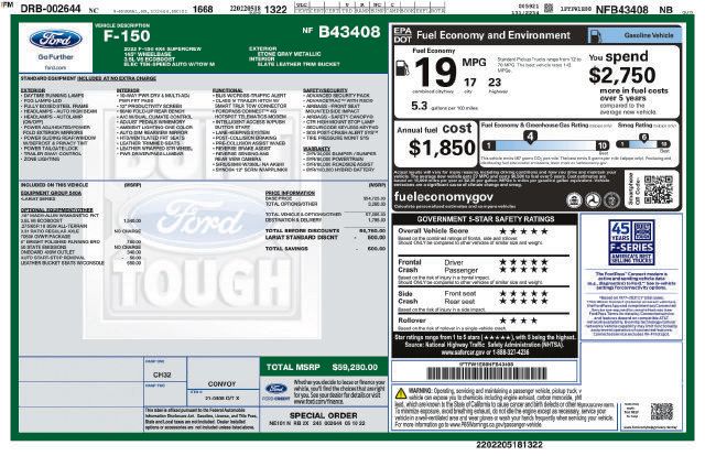Used 2022 Ford F150 Lariat AWD/4WD image 7