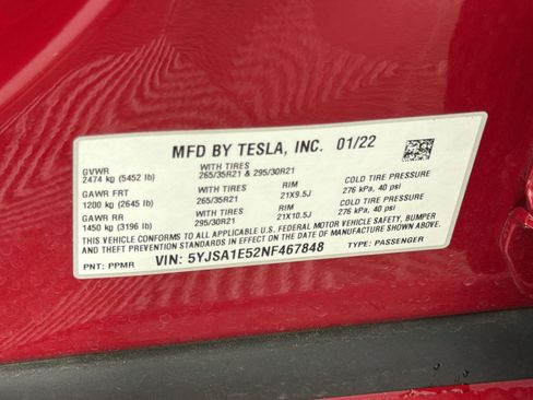 Used 2022 Tesla Model S image 30
