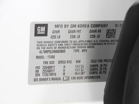 Used 2022 Chevrolet TrailBlazer LT w/ Convenience Package image 23