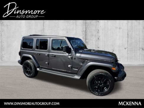 Used 2022 Jeep Wrangler Unlimited Sahara image 1
