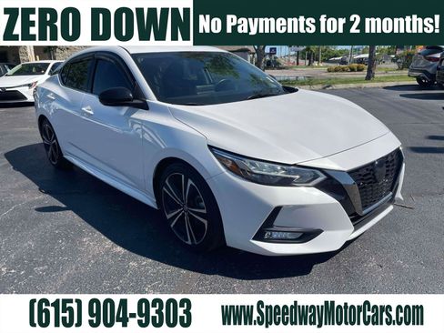 Used 2021 Nissan Sentra SR FWD image 1