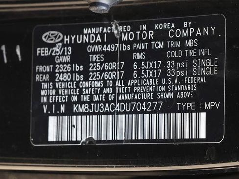 Used 2013 Hyundai Tucson GLS FWD image 30
