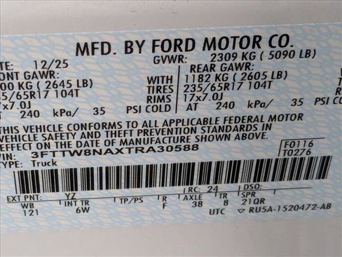 New 2026 Ford Maverick Tremor image 17