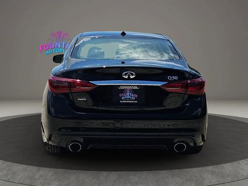 Used 2018 INFINITI Q50 Luxe w/ Sensory Package (Luxe) AWD/4WD image 4