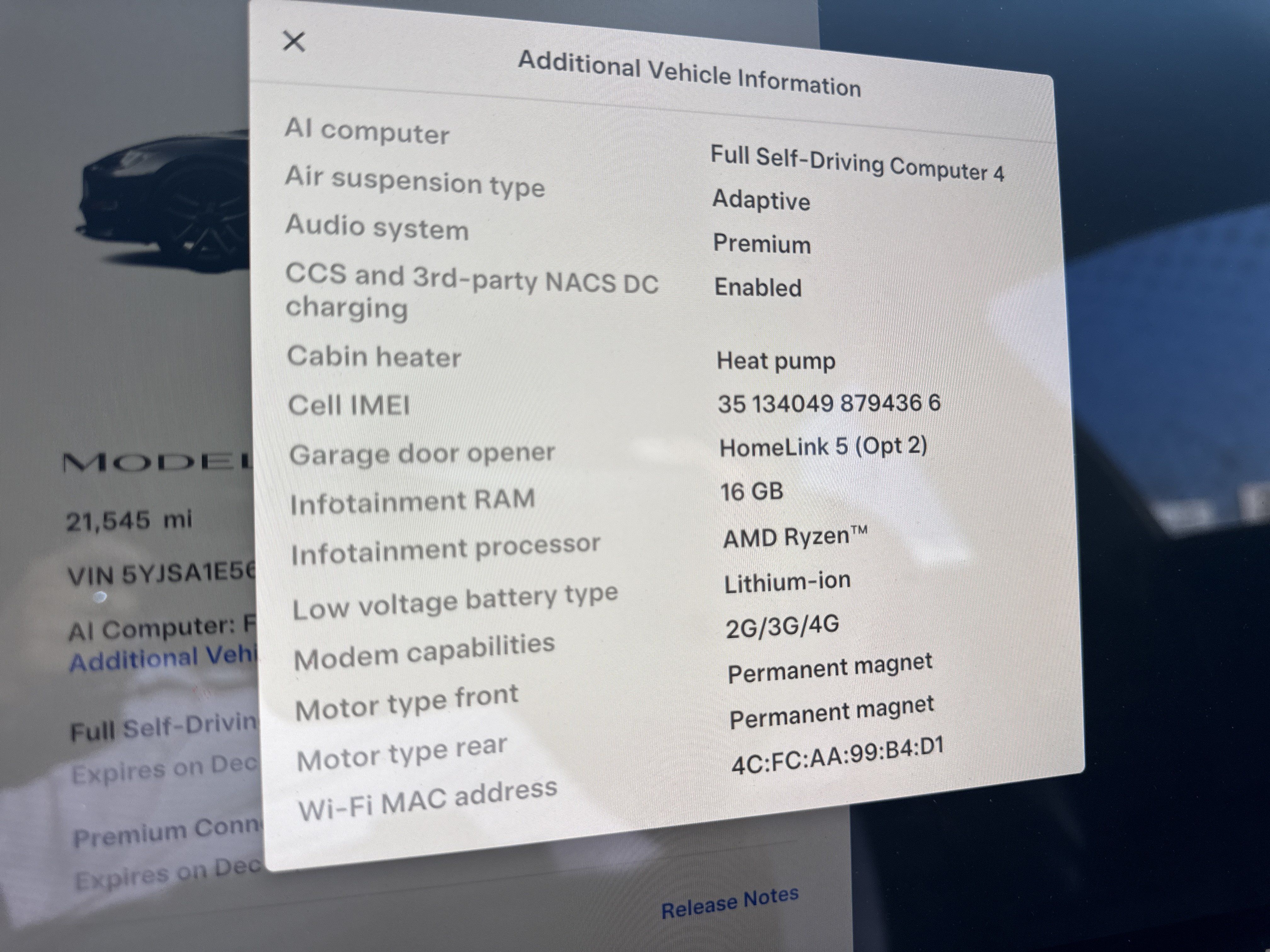 Used 2023 Tesla Model S Standard Range AWD/4WD image 10