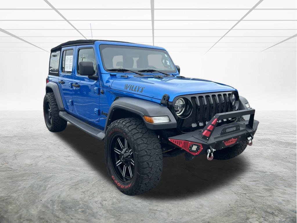 Used 2021 Jeep Wrangler Unlimited Sport AWD/4WD image 2