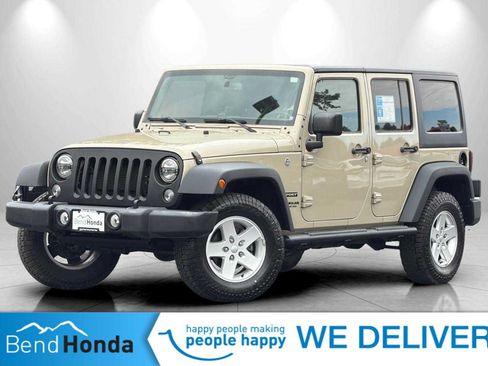 Used 2017 Jeep Wrangler Unlimited Sport w/ Quick Order Package 24S AWD/4WD image 1
