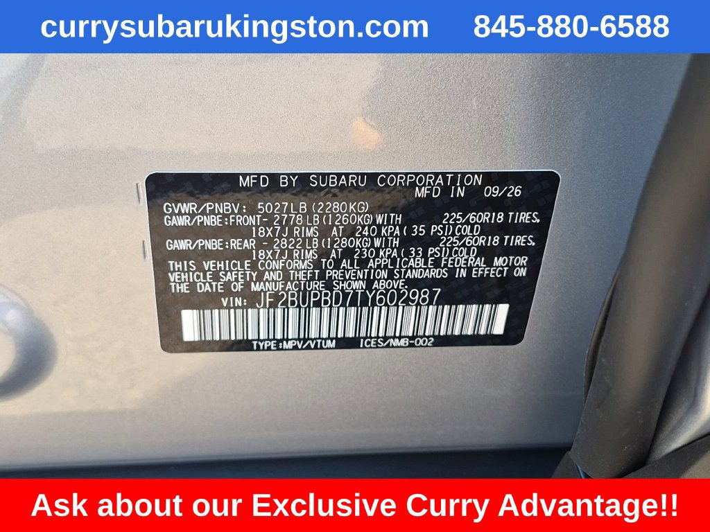 New 2026 Subaru Outback Premium w/ Premium/Limited Package 2 AWD/4WD image 8