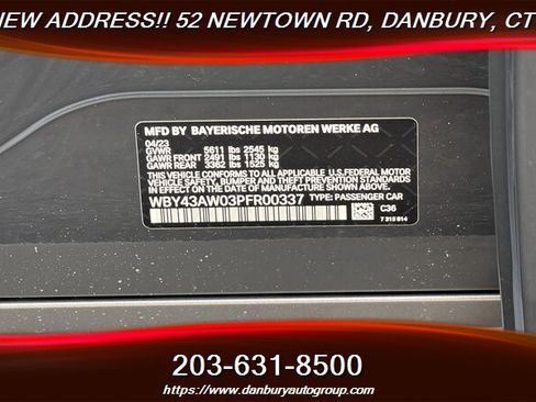 Used 2023 BMW i4 eDrive35 w/ Premium Package RWD image 34
