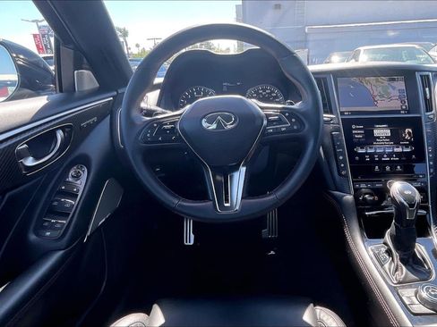 Used 2023 INFINITI Q50 Red Sport 400 w/ Black Opal Edition RWD image 5