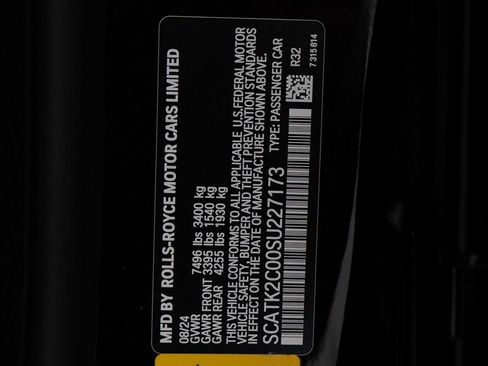 Used 2025 Rolls-Royce Spectre w/ Spectre Launch Package image 47