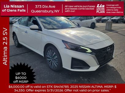 New 2025 Nissan Altima 2.5 SV w/ SV Premium Package