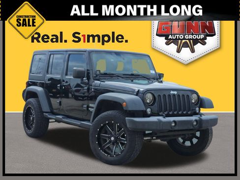 Used 2017 Jeep Wrangler Unlimited Sport w/ Connectivity Group AWD/4WD image 1