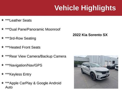 Used 2022 Kia Sorento SX AWD/4WD image 10