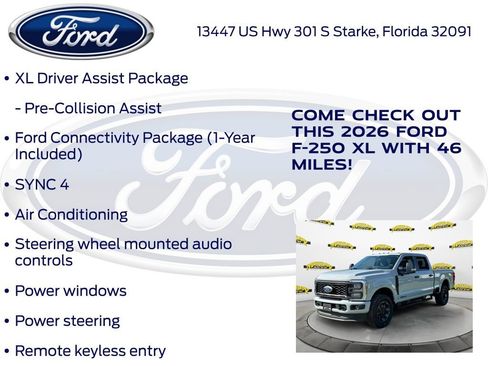 New 2026 Ford F250 XL w/ STX Appearance Package image 30