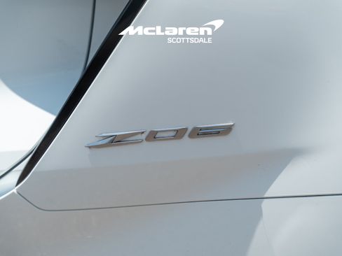 Used 2024 Chevrolet Corvette Z06 w/ Chrome Exterior Badge Package RWD image 22