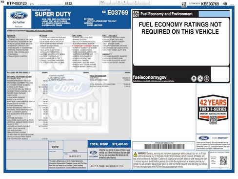 Used 2019 Ford F350 Lariat w/ Tow Technology Bundle AWD/4WD image 4
