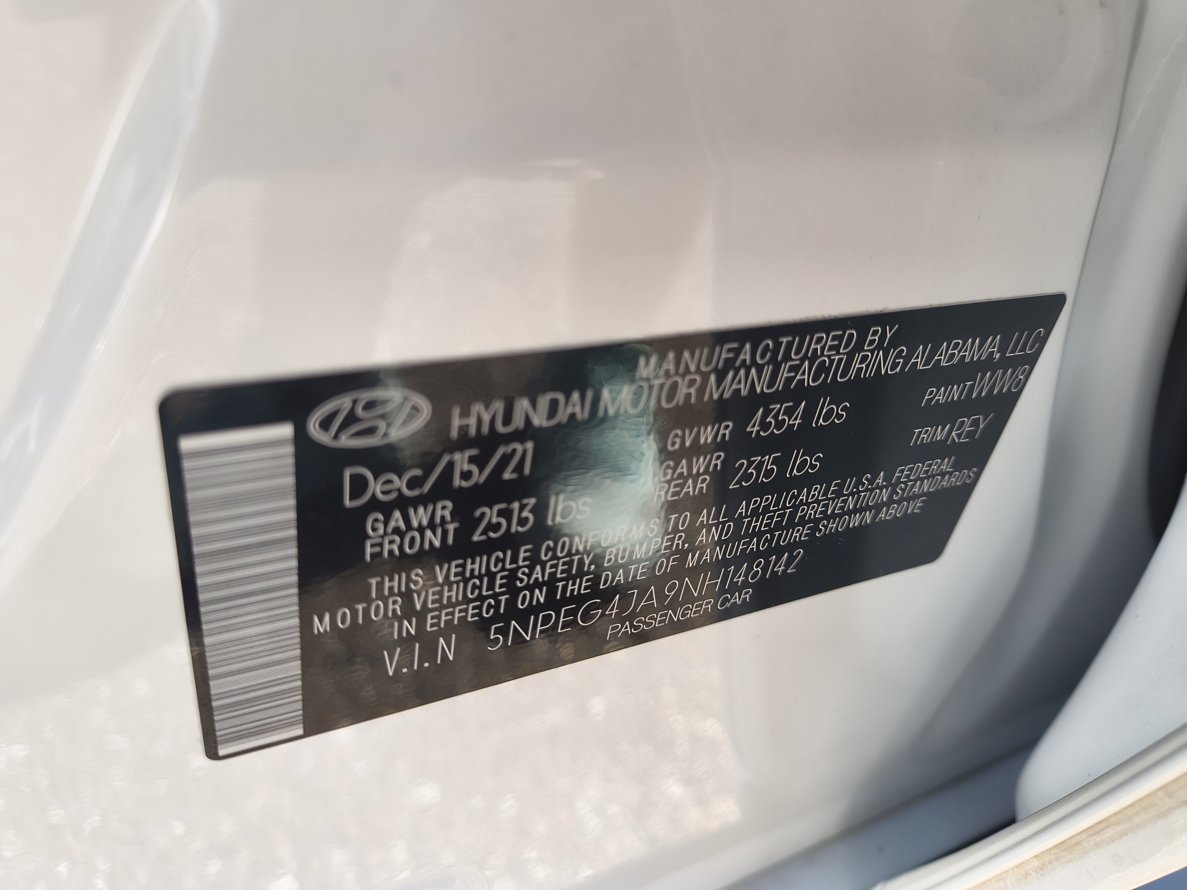 Certified 2022 Hyundai Sonata SE FWD image 29