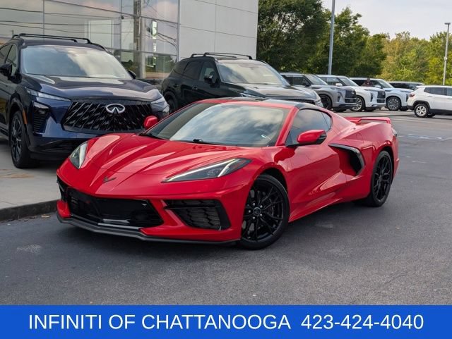 Used 2023 Chevrolet Corvette Stingray Preferred Cpe w/ Z51 Performance Package RWD image 1