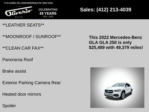 Used 2022 Mercedes-Benz GLA 250 GLA 250 image 5