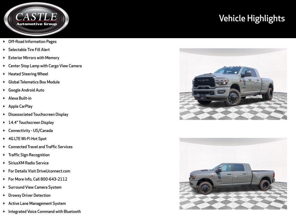 New 2026 RAM 3500 Laramie AWD/4WD image 22