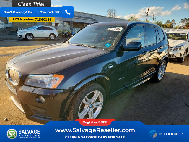 Used 2014 BMW X3 xDrive28i AWD/4WD image 1