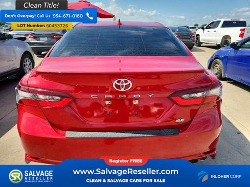 Used 2021 Toyota Camry SE FWD image 8