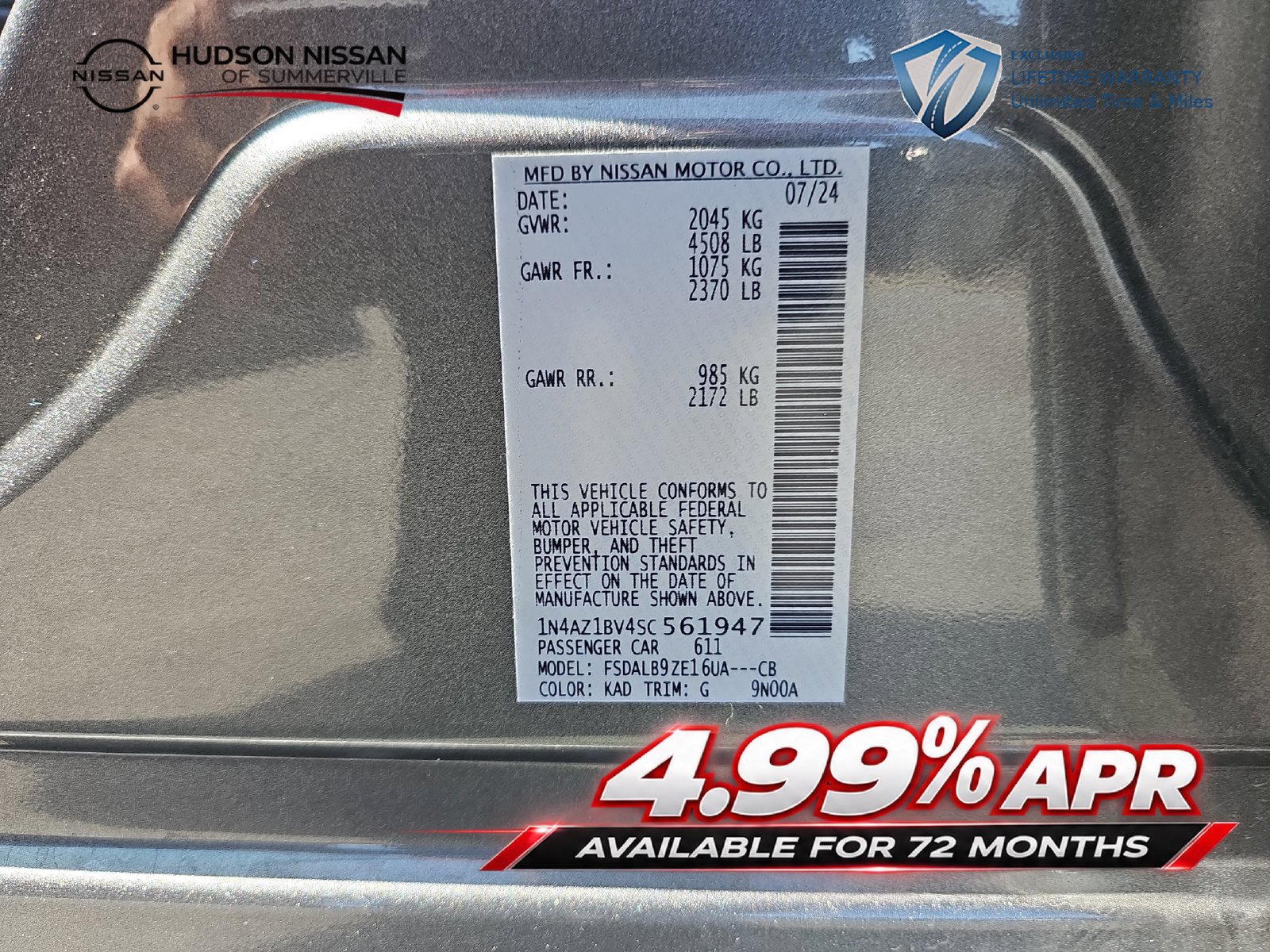 Used 2025 Nissan Leaf S FWD image 33