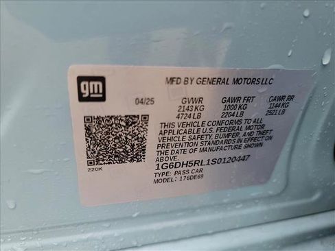 Used 2025 Cadillac CT4 V w/ LPO, ONYX Package image 22