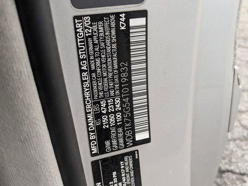 Used 2004 Mercedes-Benz CLK 500 Cabriolet image 19