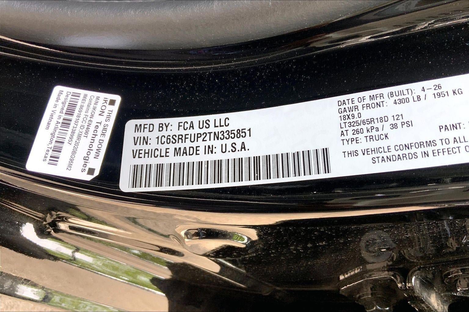 New 2026 RAM 1500 RHO w/ RHO Level 1 Equipment Group AWD/4WD image 30