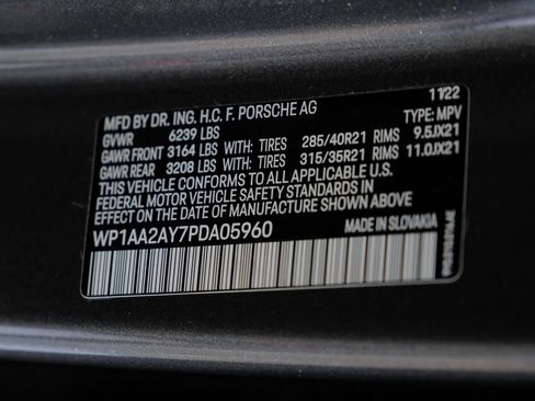 Used 2023 Porsche Cayenne Platinum Edition AWD/4WD image 62
