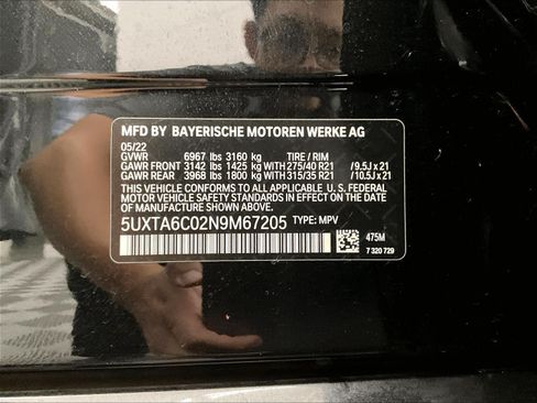 Used 2022 BMW X5 xDrive45e w/ M Sport Package AWD/4WD image 33
